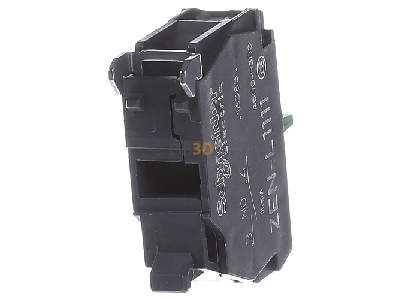 Back view Schneider Electric ZENL1111 Auxiliary contact block 1 NO/0 NC 

