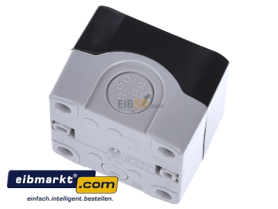 Top rear view Schneider Electric XALD01 Surface housing
