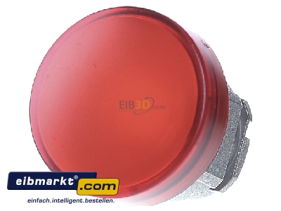 Front view Schneider Electric ZB4BV043 Indicator light element red IP66 - 
