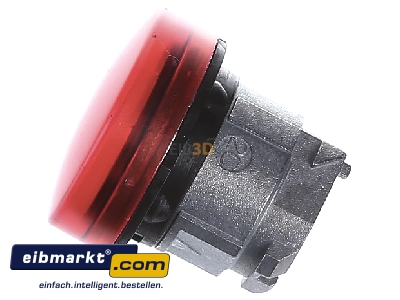 View top right Schneider Electric ZB4BV043 Indicator light element red IP66 - 
