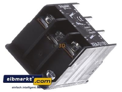 View on the left Schneider Electric XENG1191 Auxiliary contact block 2 NO/1 NC
