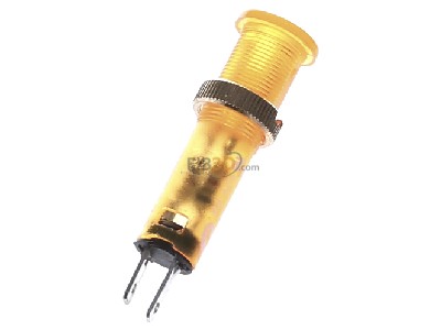 Top rear view Schneider Electric XVLA235 Indicator light yellow 24VDC 
