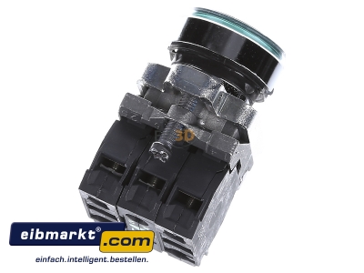 Ansicht oben hinten Schneider Electric XB4BW33B5 Leuchtdrucktaster 1S1 gn LED-M. 24V 