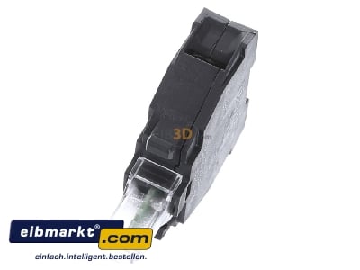View up front Schneider Electric ZBVB1 Lamp holder for indicator light white
