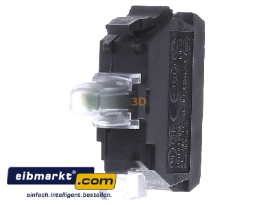 Frontansicht Schneider Electric ZBVM1 LED-Modul 230V ws 