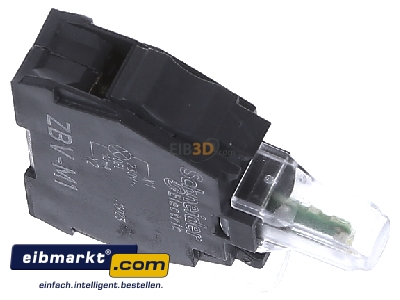 Ansicht oben links Schneider Electric ZBVM1 LED-Modul 230V ws 