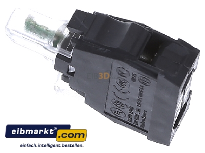 Ansicht oben rechts Schneider Electric ZBVM1 LED-Modul 230V ws 