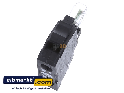 Ansicht oben hinten Schneider Electric ZBVM1 LED-Modul 230V ws 