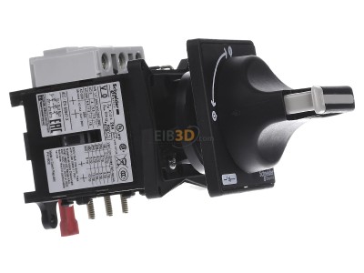 Ansicht links Schneider Electric VBD0 Hauptschalter 25A Vorsatz sw 