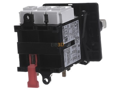 Ansicht hinten Schneider Electric VBD0 Hauptschalter 25A Vorsatz sw 