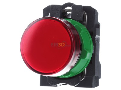 Frontansicht Schneider Electric XB5AVB4 Leuchtmelder rt, f.LED-Modul 24V 