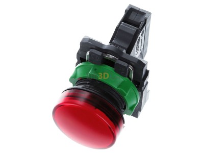 Ansicht oben vorne Schneider Electric XB5AVB4 Leuchtmelder rt, f.LED-Modul 24V 
