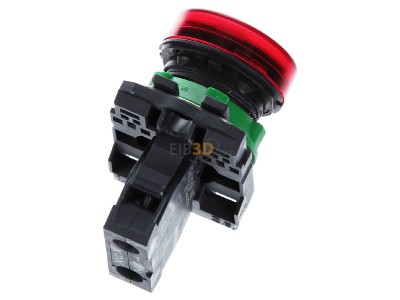 Ansicht oben hinten Schneider Electric XB5AVB4 Leuchtmelder rt, f.LED-Modul 24V 