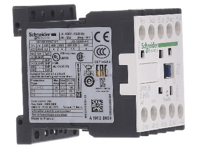 Ansicht links Schneider Electric LP4K0901BW3 Schtz 9A 24V DC 1,5W 