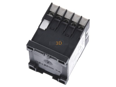 Top rear view Schneider Electric LP4K0901BW3 Magnet contactor 9A 24VDC 
