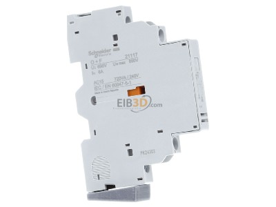 Ansicht links Schneider Electric 21117 Zusatzausr�stung P25M Hilfss.�+S 