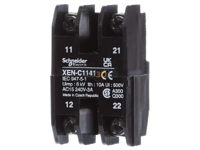 Ansicht hinten Schneider Electric XENC1141 Hilfsschalter �+� 