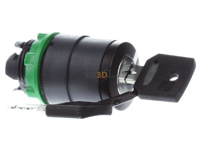 Ansicht links Schneider Electric ZB5AG3 Schl�sselschalter 3-Stell. Nr. 455 