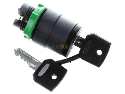 Ansicht oben links Schneider Electric ZB5AG3 Schl�sselschalter 3-Stell. Nr. 455 