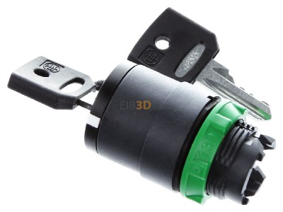 Ansicht oben rechts Schneider Electric ZB5AG3 Schl�sselschalter 3-Stell. Nr. 455 