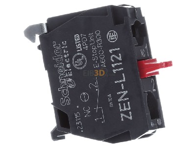 Ansicht links Schneider Electric ZENL1121 Hilfsschalterblock 1 