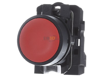 Front view Schneider Electric XB5AA42 Complete push button red 

