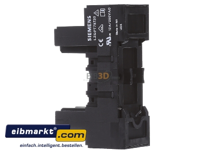 Ansicht rechts Siemens Indus.Sector LZS:PT78720 Stecksockel 2W z.BeF. 