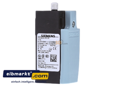 View on the left Siemens Indus.Sector 3SE5232-0CC05 Plunger switch IP65 - 
