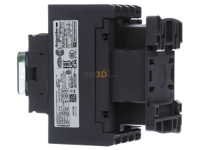 View on the right Schneider Electric LC1DT40E7 Magnet contactor 25A 48VAC
