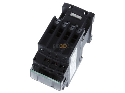 View up front Schneider Electric LC1DT40E7 Magnet contactor 25A 48VAC
