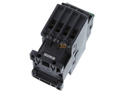 Top rear view Schneider Electric LC1DT40E7 Magnet contactor 25A 48VAC
