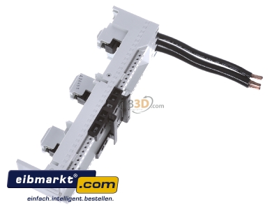 Ansicht oben rechts Whner 32 454 Sammelschienenadapter m.1 Tragschiene,63A 