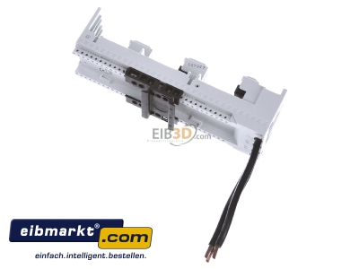 Ansicht oben hinten Whner 32 454 Sammelschienenadapter m.1 Tragschiene,63A 