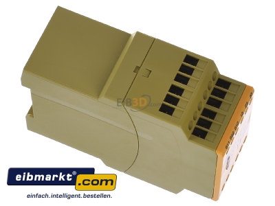 Ansicht oben links Pilz PNOZ X4 #774739 Not-Aus-Schaltgert 240VAC 3n/o 1n/c PNOZ X4 774739