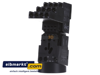 Front view Metz Connect 110175 Relay socket 14-pin

