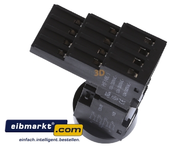 View top right Metz Connect 110175 Relay socket 14-pin
