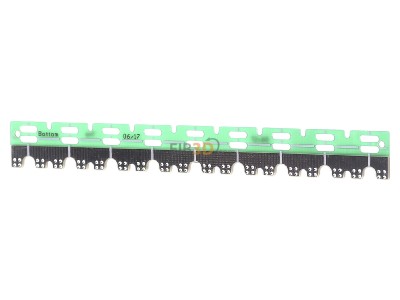 Front view Metz 110728 Cross-connector for terminal block 10-p 
