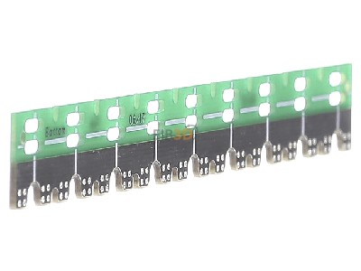 View on the left Metz 110728 Cross-connector for terminal block 10-p 
