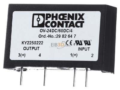 Frontansicht Phoenix OV-24DC/ 60DC/4 Halbleiterrelais 