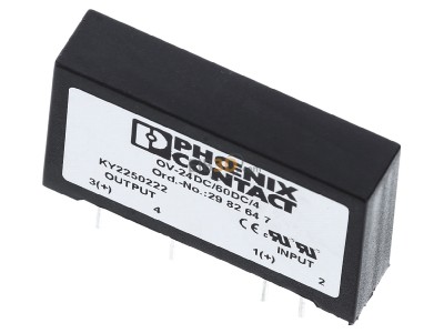 Ansicht oben vorne Phoenix OV-24DC/ 60DC/4 Halbleiterrelais 