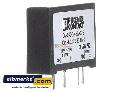 Ansicht links Phoenix Contact OV-24DC/480AC/5 Halbleiterrelais 
