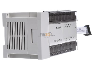 View on the left Mitsubishi FX2N-48ER-DS PLC digital I/O-module 24In/24Out 

