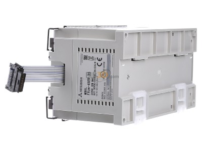 View on the right Mitsubishi FX2N-48ER-DS PLC digital I/O-module 24In/24Out 
