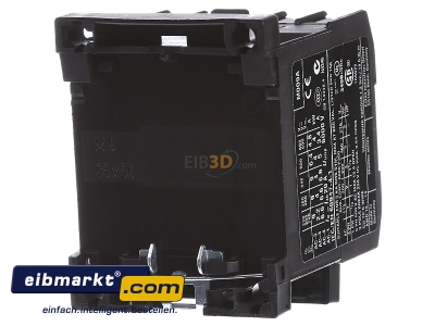 Ansicht hinten Eaton (Moeller) DILEM-10(230V50/60HZ Leistungsschtz AC-3/400V:4kW 3p 