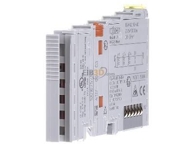 Ansicht links WAGO 750-400 Digitale Eingangsklemme 2-Kanal DC24V 3.0ms 