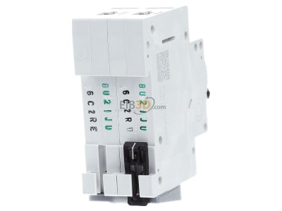 Ansicht hinten Eaton FAZ-C6/2 Leitungsschutzschalter C 6A, 2p 