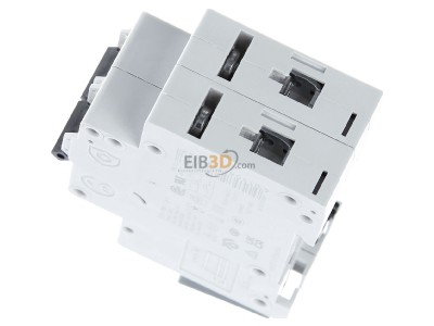 Ansicht oben rechts Eaton FAZ-C6/2 Leitungsschutzschalter C 6A, 2p 