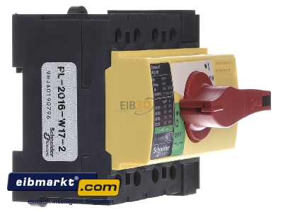 Ansicht links Schneider Electric 28921 Lastrennschalter INS80 4p Interpact 