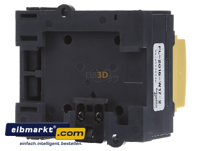 Back view Schneider Electric 28921 Safety switch 4-p
