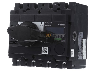 Frontansicht Schneider Electric 31107 Lasttrennschalter INS250 4p Interpact 